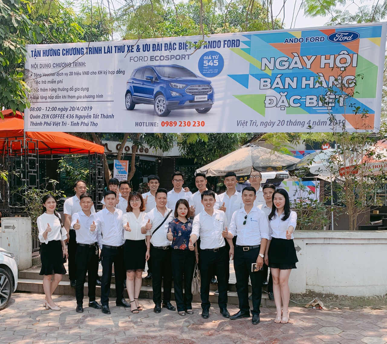 Ngay hoi Ban hang tai Phu Tho cua An Do Ford